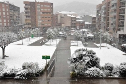 Vista dels Jardins de l'Ajuntament