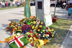 Ofrena floral amb motiu de la commemoració de la Diada (2012)