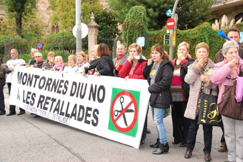 Manifestació a Barcelona (10 de novembre de 2012)