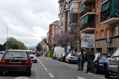 Passant per Granollers i rebent el suport de vianants