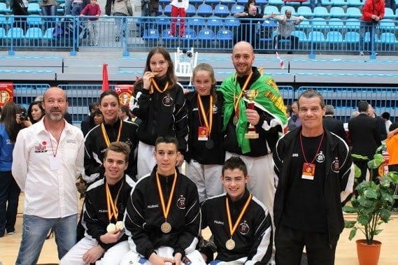 Quadre de guanyadors del Club Karate Montornès en el I Open Internacional de Karate Shito Ryu. Foto: Carlos MR - Club Karate Montornès