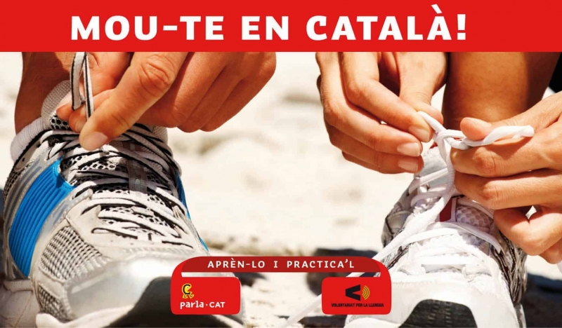 Imatge promocional de la campanya "Mou-te en català"