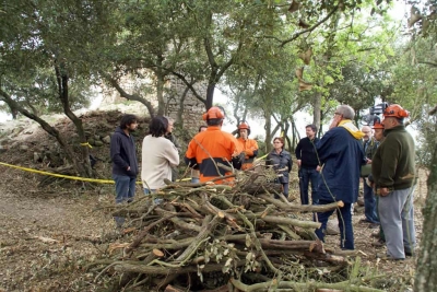 Visita tècnica al Castell (25 d'abril de 2013)