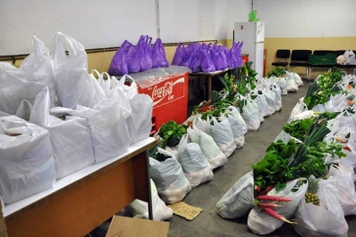 La distribució dels lots es fa des de l'Aula de formació del Centre Pintor Mir