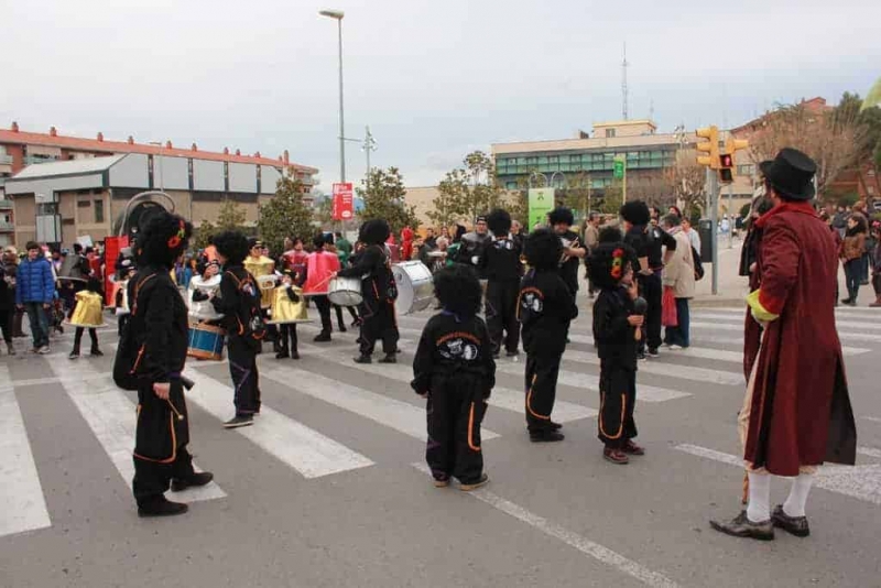 El Carnestoltes a la rua de Carnaval