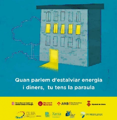 Un dels missatges de sensibilització de la Setmana de l'Energia