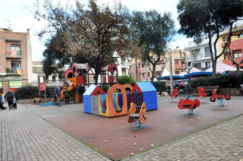 La plaça de l'Anxeneta