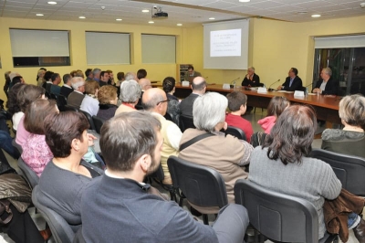 Presentació del llibre "Montornès del Vallès. Recull onomàstic", a la sala d'actes de l'Ajuntament