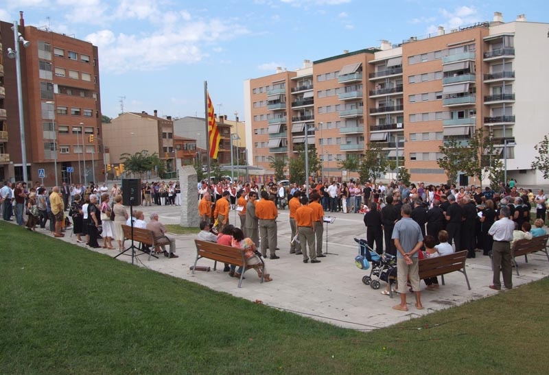 La Diada als Jardins de l'Ajuntament