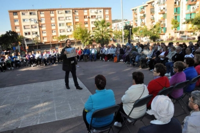 La caminada ha finalitzat a la plaça del Poble