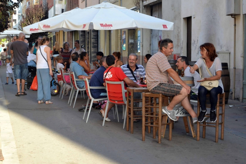 Terrasses al carrer Major