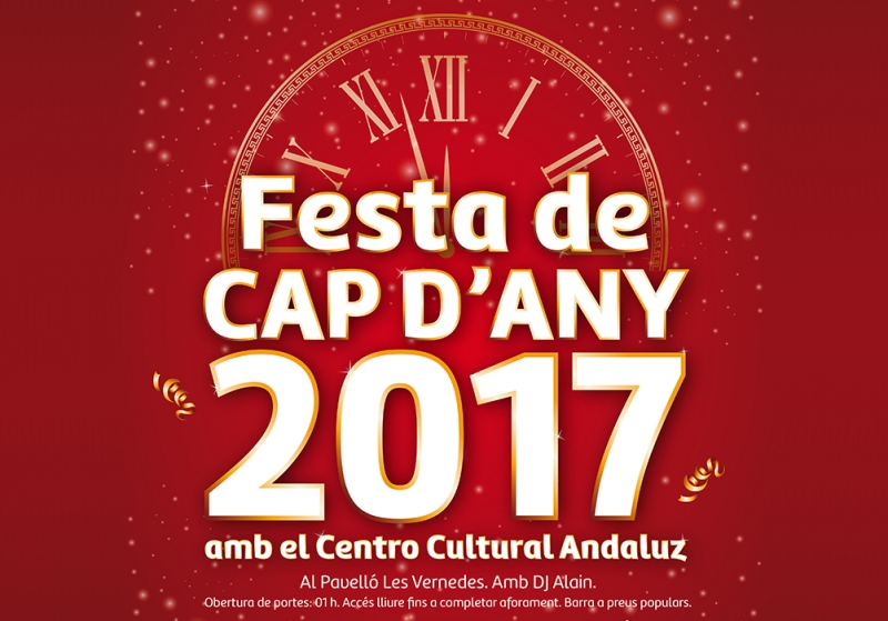 Festa de cap d'any 2017 a Montornès