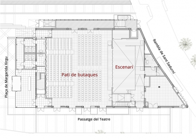 Plànol de la planta baixa