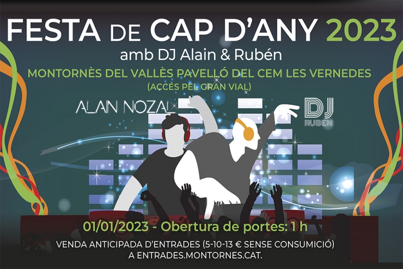 Festa de Cap d'Any al CEM les Vernedes