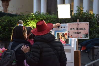 S'ha instal·lat un fotomatón al carrer Major.