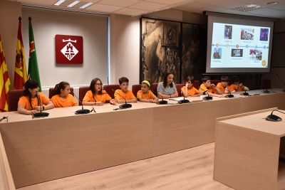 Roda de premsa per anunciar les activitats dels pressupostos participatius de 2024.