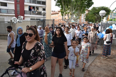 Obertura de portes de la festa del 50è aniversari.