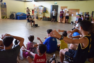 Activitats al campus del CB Vila de Montornès.