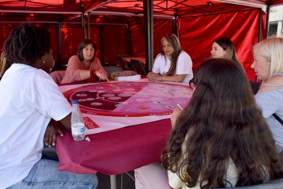 Jornades Masoveres a la plaça de Pau Picasso (maig de 2024).