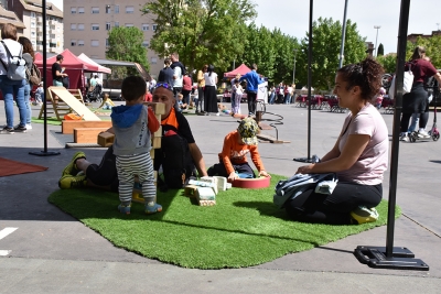 Jornades Masoveres a la plaça de Pau Picasso (maig de 2024).