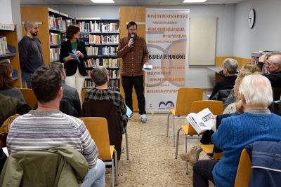 Un moment de la presentació del llibre.