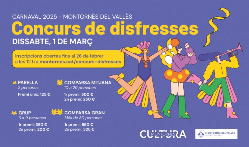 Destacat concurs de disfresses - Carnaval 2025