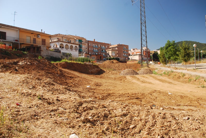 Vista des del carrer Montseny