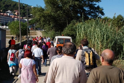 Accés al camí des de l'avinguda d'Ernest Lluch