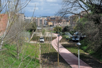 Tram final del parc del torrent de Vinyes Velles