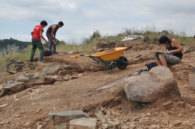 Darrera intervenció arqueològica la jaciment de Can Tacó-Turó d'en Roina