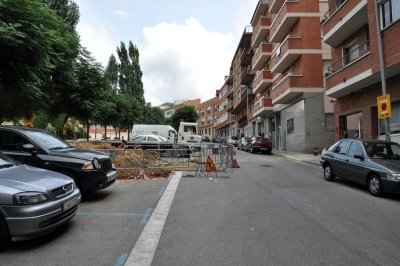 Les obres serviran per substituir 130 metres de canonada al llarg del carrer