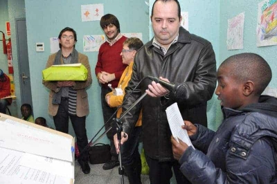 Mohamed Kamaso, autor del conte guardonat amb el premi de la categoria de 3r i 5è de primària