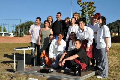 Alumnes del mòdul d'auxiliar d’hoteleria, de cuina i serveis de restaurant i de bar