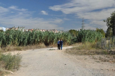 Inici del camí fluvial del Mogent en sentit nord