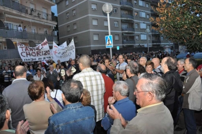 Concentració davant del Centre d'Atenció Primària