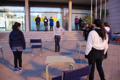 Actuació del grup Avançat de Dansa de l’Escola Municipal de Música, Dansa i Aula de Teatre