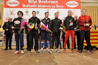 Quadre de guanyadors masculins. Foto: Luis Duarte